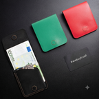 Handcrafted Minimalist 100% Genuine Leather Bifold Wallet — Community Batch