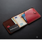 Handcrafted Minimalist 100% Genuine Leather Bifold Wallet — Community Batch