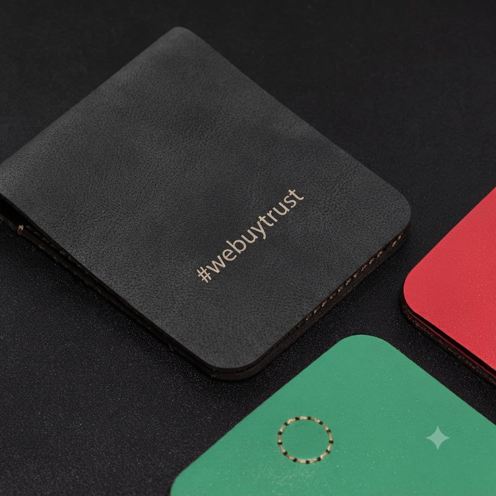 Handcrafted Minimalist 100% Genuine Leather Bifold Wallet — Community Batch