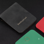 Handcrafted Minimalist 100% Genuine Leather Bifold Wallet — Community Batch